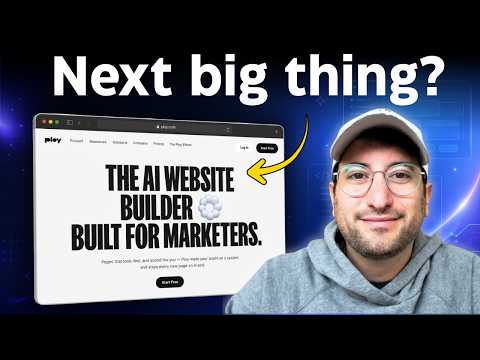 NEW AI website builder from the co-founder of Webflow (hype or real?)