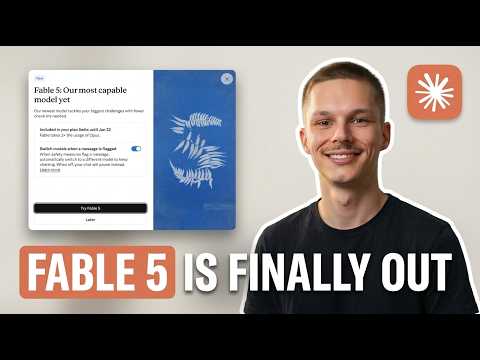 Anthropic Just Released Its Most Powerful Model Ever (Claude Fable 5)