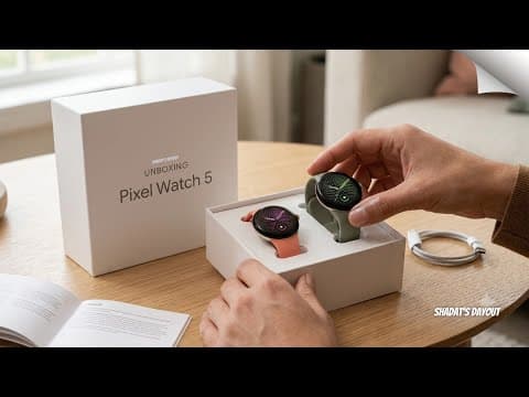 Google Pixel Watch 5 🔥 Official Teaser + Specs & Release Date