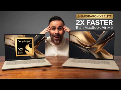 Snapdragon X2 Elite is HERE - 2X Faster Than the M5 MacBook Air