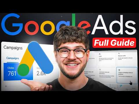 Google Ads Tutorial 2026 - How To Run Google Ads for Beginners