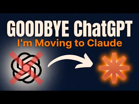 Goodbye ChatGPT — I'm Moving Everything to Claude (Here's How)