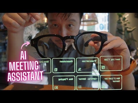 Halliday G2 AI Glasses That's Ideal For Meetings