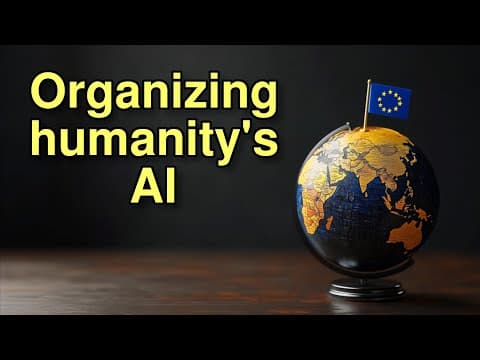 Why a global federation might be needed to manage AI