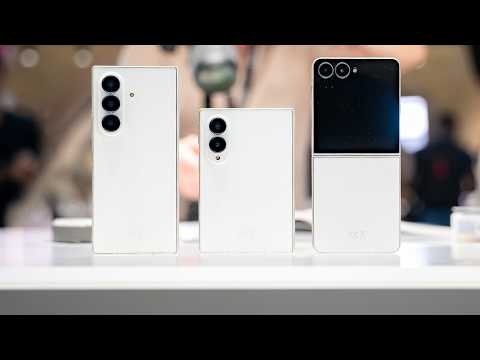 I Tried All 3 New Samsung Foldables...Here's What Stood Out