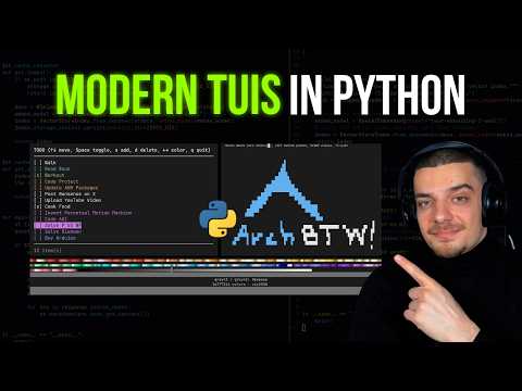 Modern Terminal User Interfaces in Python