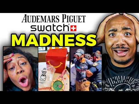 They're Camping Out 7 Days For A $400 Watch (AP X Swatch Madness)