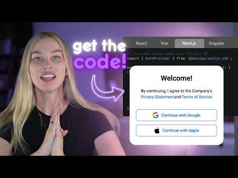 How to add Auth to any app (Super Simple!)