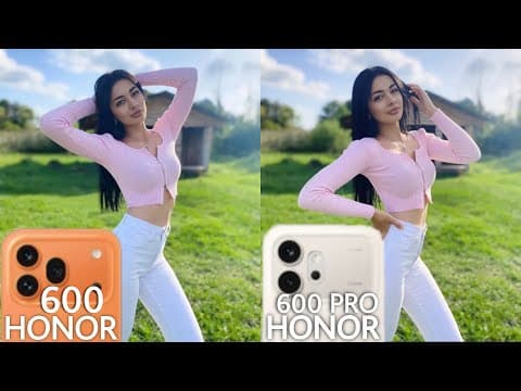 Honor 600 VS Honor 600 Pro Camera Test Comparison