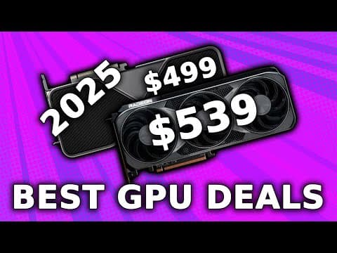 Best GPU Deals 2025 (Nvidia, AMD, & Intel)