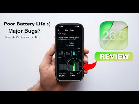 iOS 26.5 Review | Don't Update Before Watching! Bugs, Battery Life etc. (HINDI)