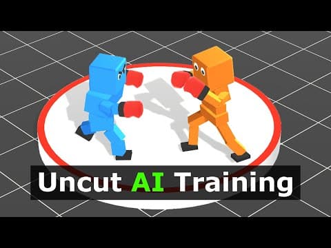 AI Learns to Fight Uncut (deep reinforcement learning)