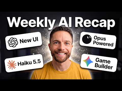 Weekly AI Recap: GrokBot Just Did the Unthinkable, ChatGPT Looks Completely Different & More!