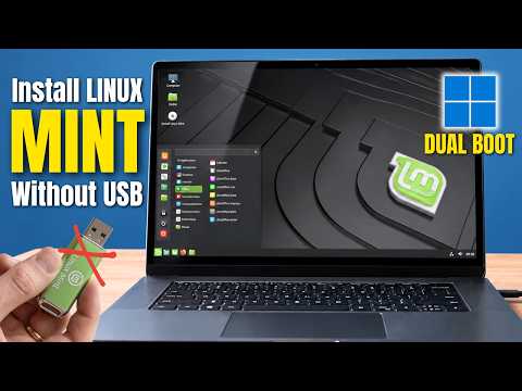 How to Install Linux MINT Without USB on Windows as DUAL Boot