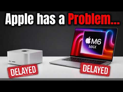 Apple Crisis DESTROYS M5 Mac Mini, Mac Studio & OLED MacBook Pro Release Dates!