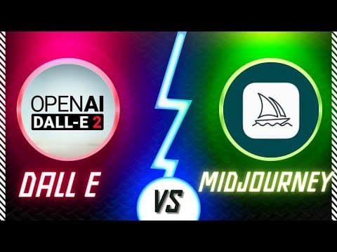 MidJourney VS  OpenAI Dall E 2  #midjourney  #openai