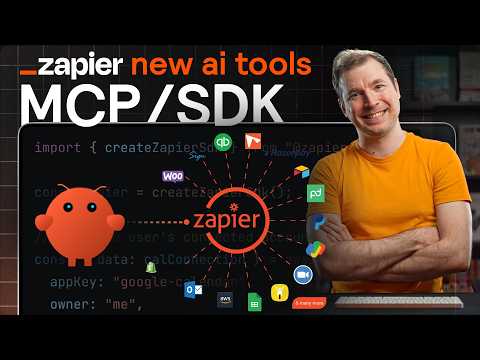 Zapier SDK and MCP Tutorial - Connect Apps to AI with 1 Tool