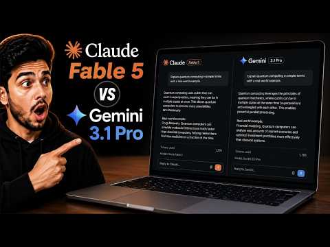 Claude Fable 5 vs Gemini 3.1 Pro 2026: The Ultimate Complete Developer Coding AI Showdown!