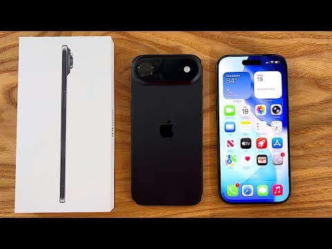iPhone Air Unboxing & First Impressions!