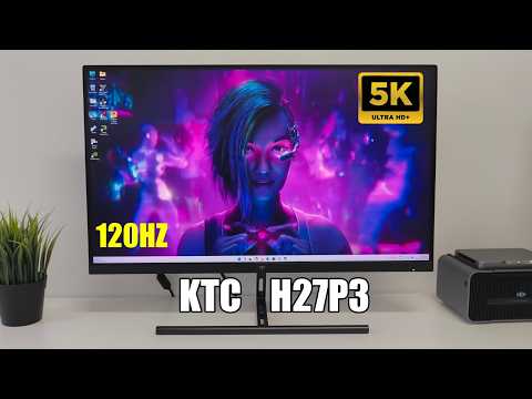 Best Budget 5K Monitor EVER. (KTC H27P3 vs. Apple Studio Display)