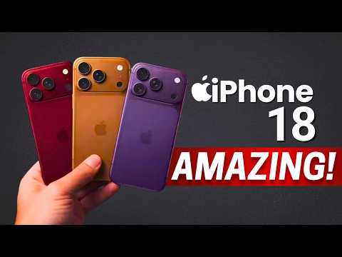 iPhone 18 Pro Series — AMAZING!