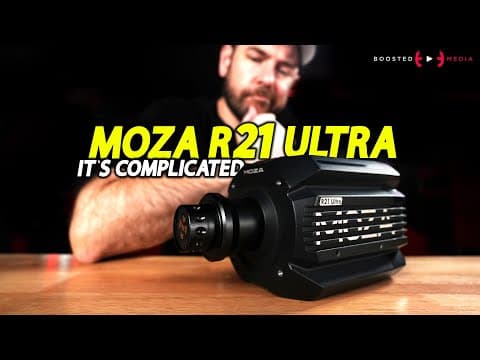 MOZA R21 ULTRA is Complicated... DETAILED REVIEW