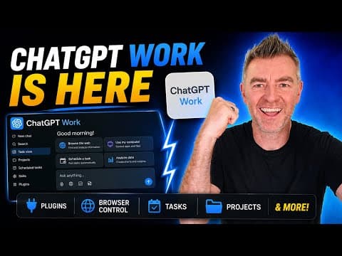 ChatGPT Finally Has a True Claude Competitor (ChatGPT Work)