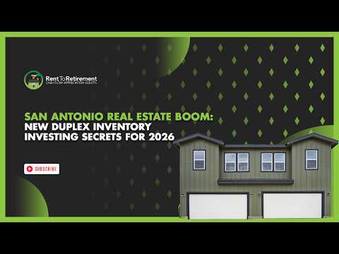San Antonio Real Estate Boom: NEW Duplex Inventory & Investing Secrets for 2026