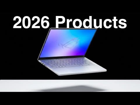 ASUS 2026 Laptop & Mini PC Lineup - I'm Excited!