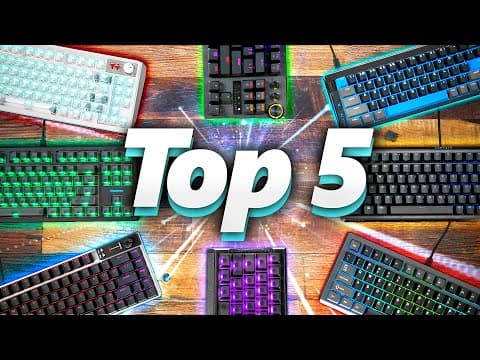 My Top 5 Gaming Keyboards of 2025!