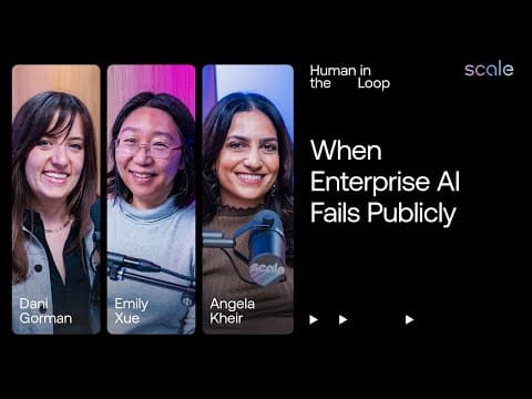 What every enterprise can learn from public GenAI failures | Human in the Loop Episode 15