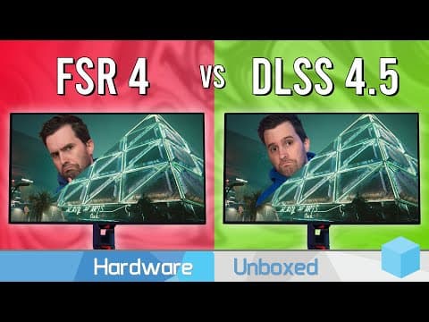 How Far Behind is AMD? - DLSS 4.5 vs FSR 4