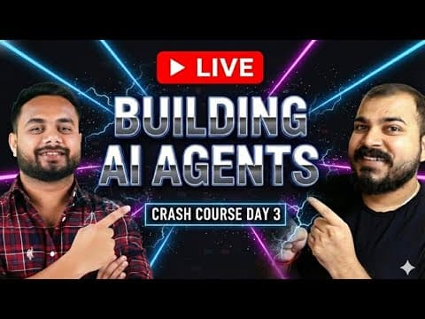 Live Day 3- Building AI Agents For Production