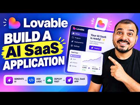 Build a Complete AI SaaS Application with Lovable