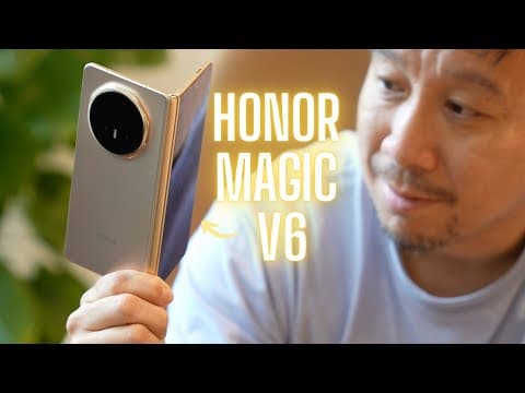 Honor Magic V6: Not A Review*