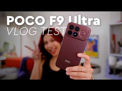 POCO F9 Ultra CAMERA Vlog Test!