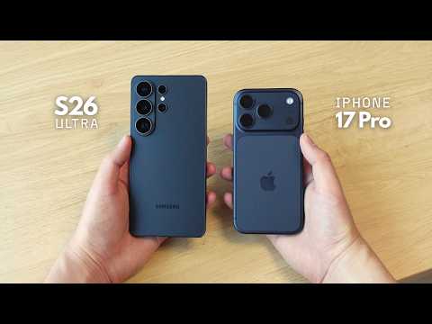 Samsung S26 Ultra vs. iPhone 17 Pro: Camera Comparison!