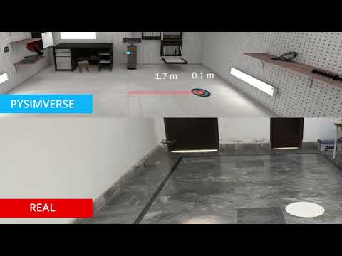 PySimverse VS Real Drone Flight