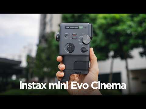 instax mini Evo Cinema: So retro yet so modern