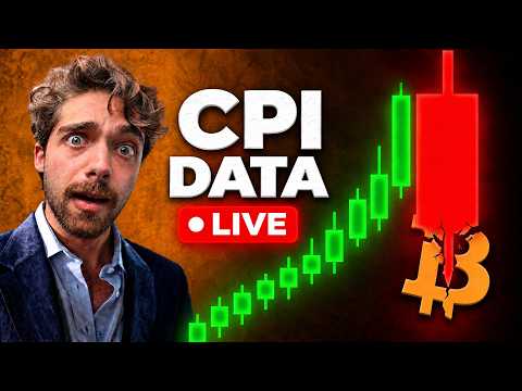 CPI DATA LIVE: HUGE BITCOIN MOVE IMMINENT!