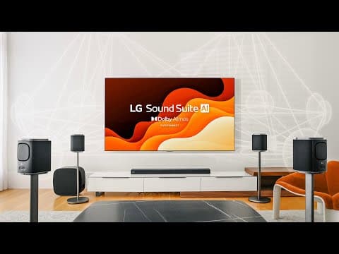 LG Sound Suite AI + Dolby Atmos FlexConnect // The Future of Surround Sound System!