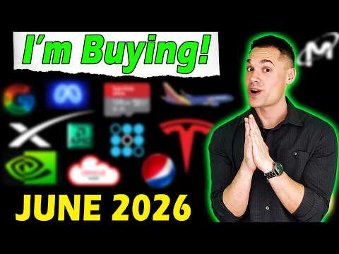 Every Stock I'm Buying in June 2026 (Huge Opportunities)