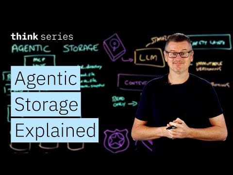 What Is Agentic Storage? Solving AI’s Limits with LLMs & MCP
