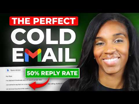 His Cold Email Strategy Has a 50% REPLY RATE!