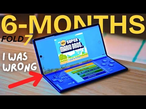 Z FOLD 7: LONG TERM HONEST REVIEW! (6 MONTHS LATER)