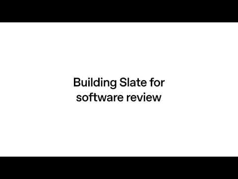 Software review agent
