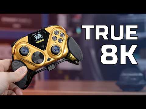 EasySMX Dune 8K Wireless Controller Review - True 8000Hz Game Controller
