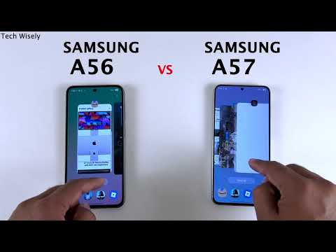 SAMSUNG A56 vs SAMSUNG A57 - Speed Test