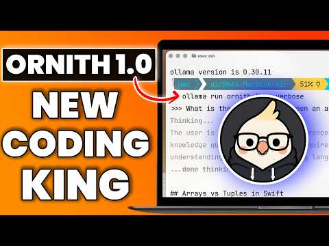ORNITH 1.0: Run This Free AI Coder Locally (Beats Bigger LLMs)