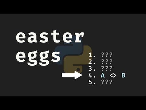Python's Top 5 Easter Eggs